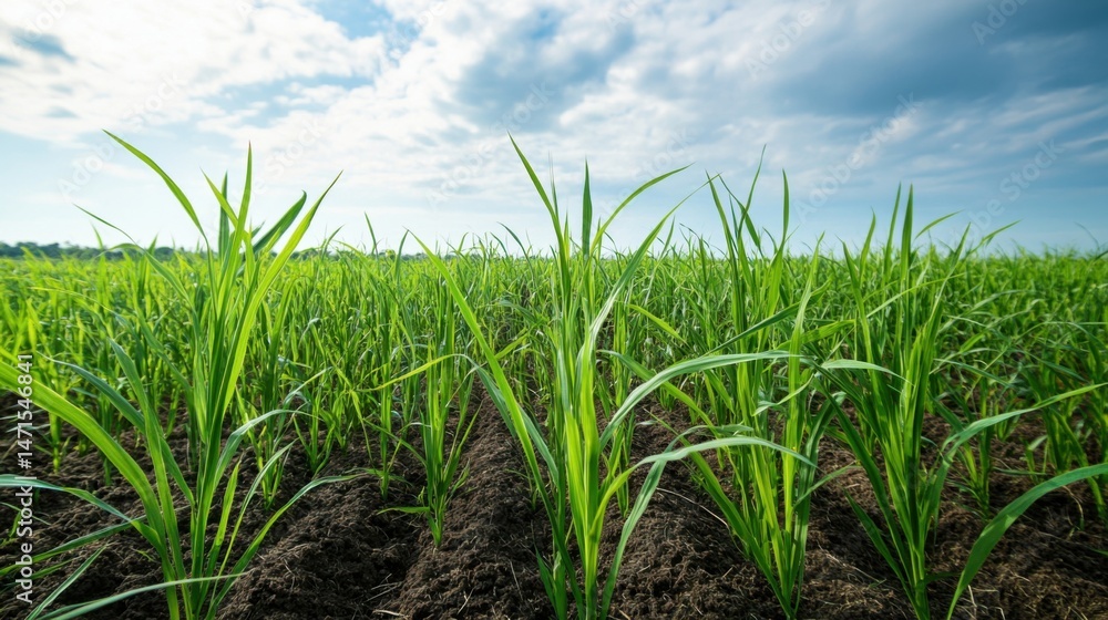 Tall grasslands growing in a regenerative farm, sequestering carbon naturally, Tall grasslands growing in a regenerative farm, sequestering carbon naturally,
