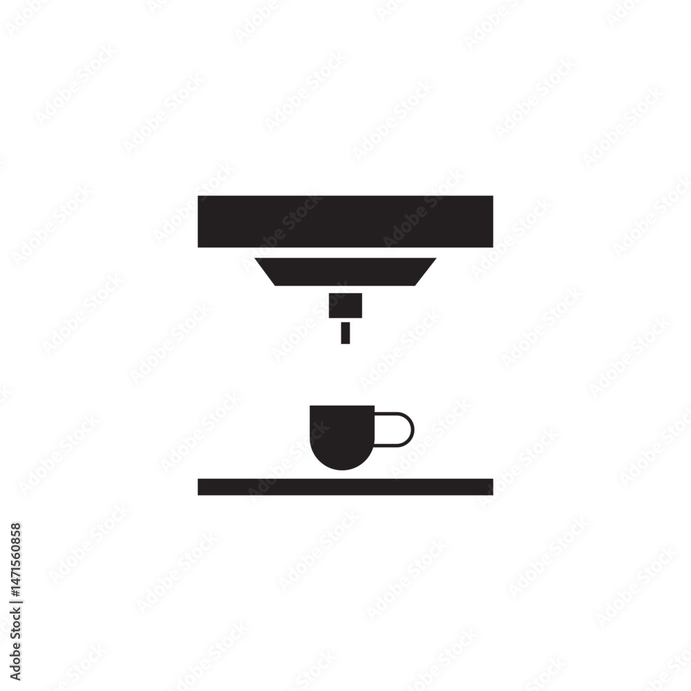 coffee machine icon coffee machine icon