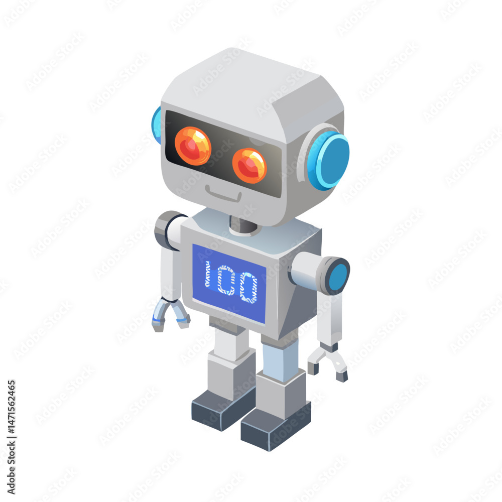 Fototapeta premium Robot: The Marvel of Modern Technology