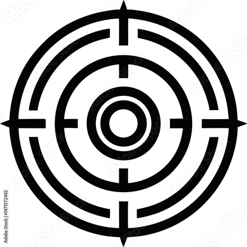 target with bullet holes