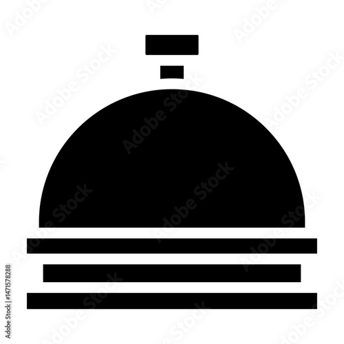 reception bell icon