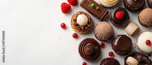 Wallpaper Mural Assortment of delectable pastries and desserts Torontodigital.ca