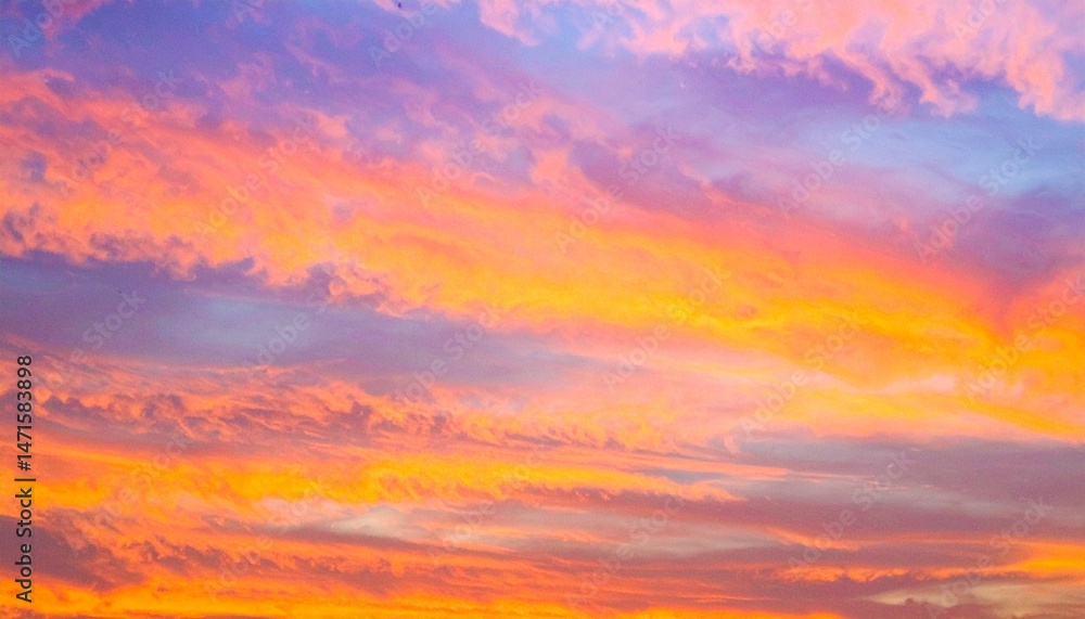 Obraz premium sunset in the sky