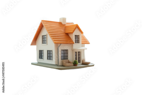 Wallpaper Mural Miniature two-story home model Torontodigital.ca