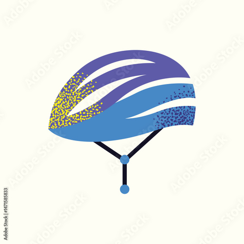Set of cycling gear and accessories road bike, helmet, gloves, sunglasses, bottle, jersey, shorts, shoes, chain, saddle, wheels, socks. Flat vector illustration Cycling sport outdoor activity concept