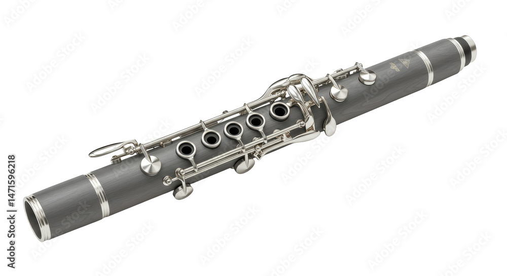 Fototapeta premium Isolated Clarinet