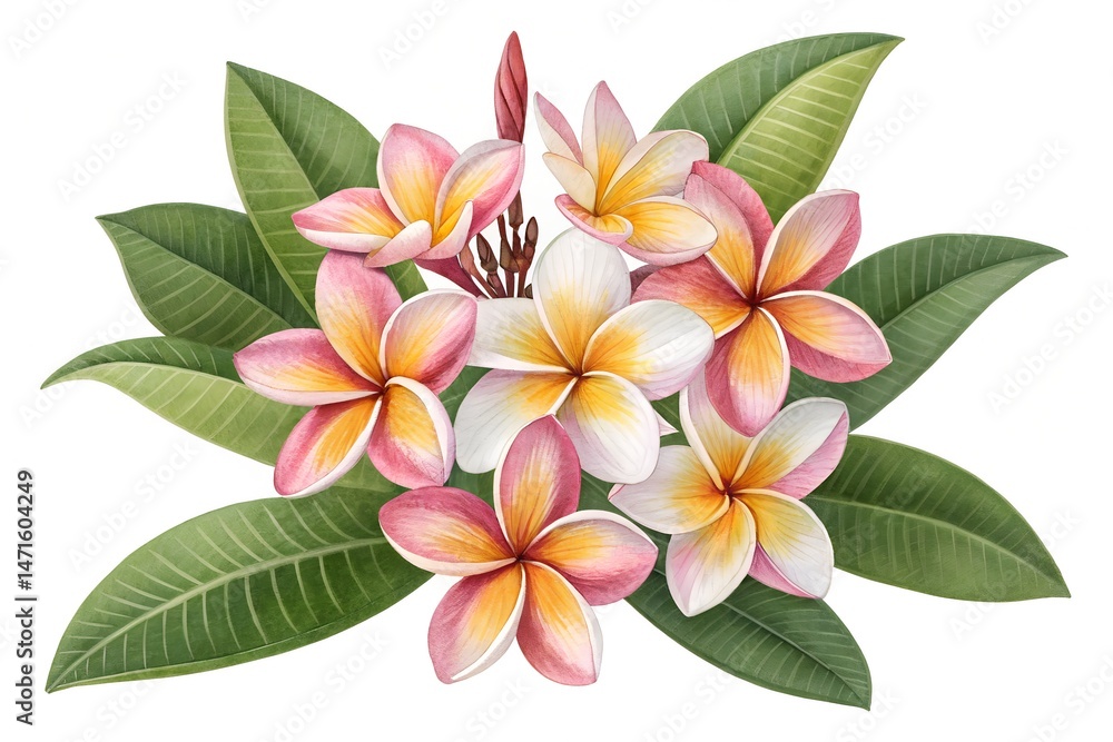 Fototapeta premium flower on white background vector t shirt design