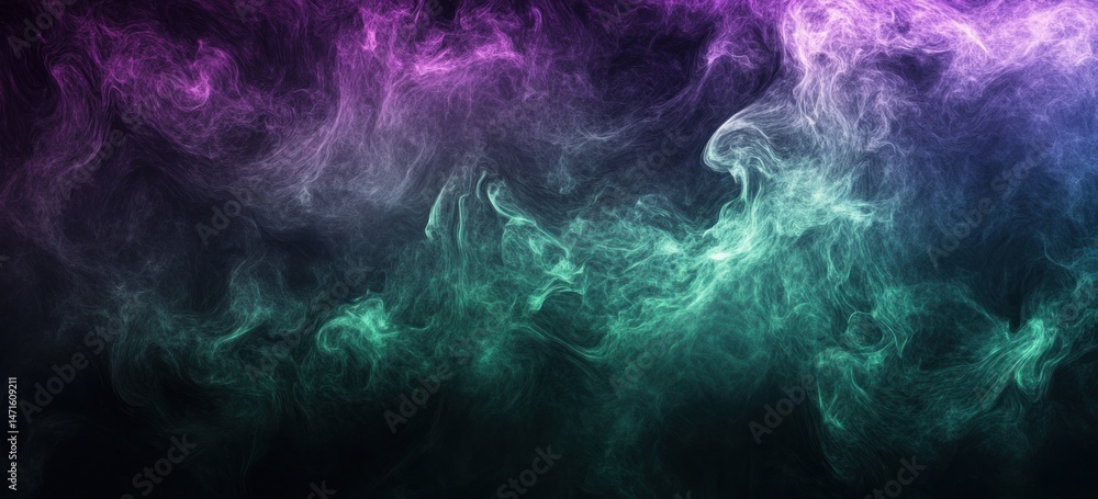 Obraz premium Colored Vapor