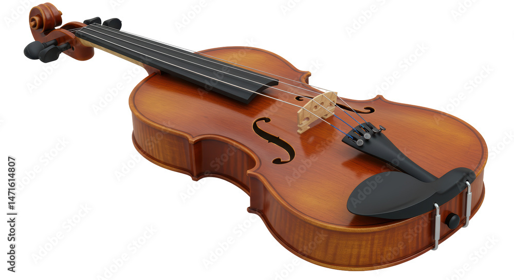 Fototapeta premium Isolated Violin