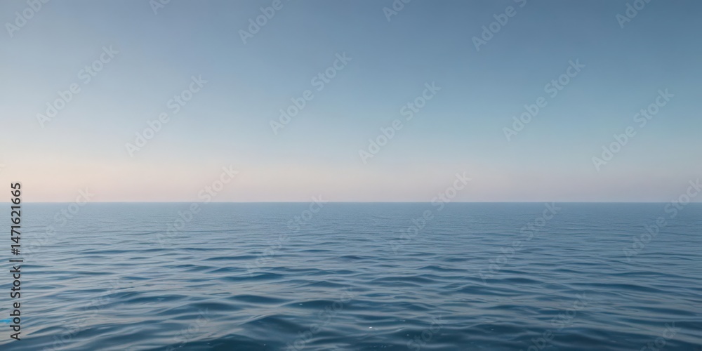 Obraz premium Subtle light blue gradient, calming ocean-like effect, soft abstract texture, nature, atmosphere, graphics