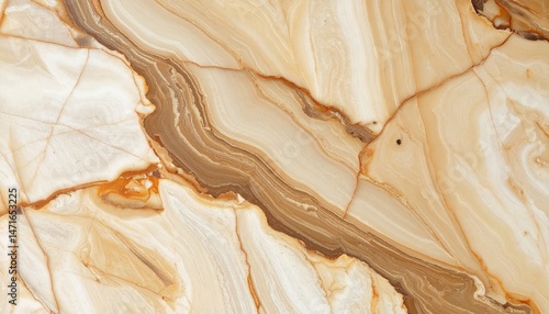Swirling patterns of warm beige and amber tones create a marbled texture evoking natural stone or autumnal foliage.