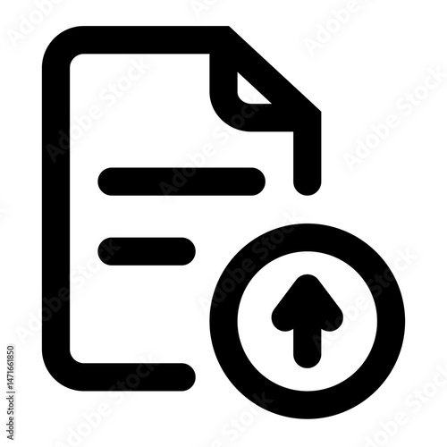upload file icon for illustration