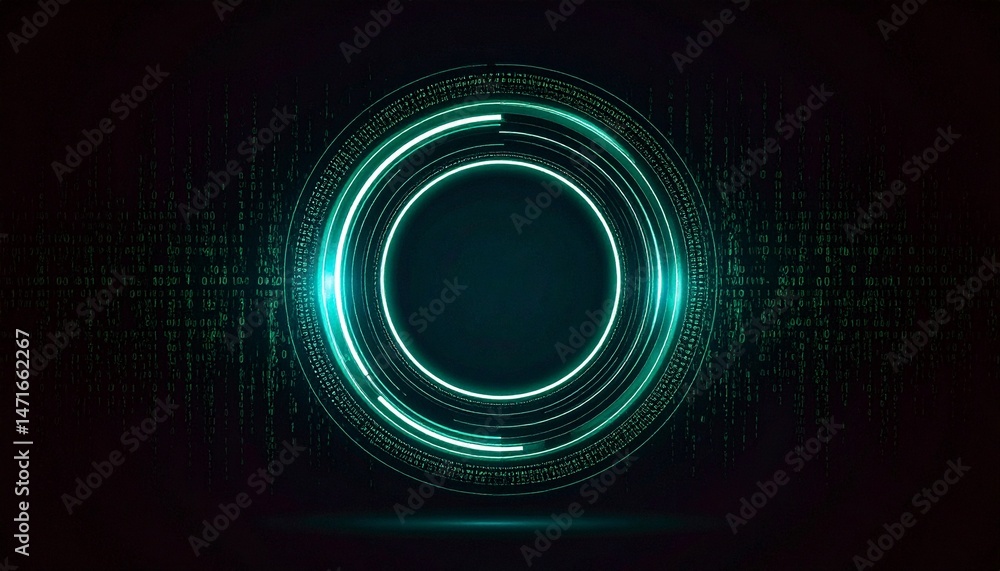 abstract circles of vibrant, glowing energy. The image features a series of concentric rings with a futuristic, high-tech aesthetic abstract circles of vibrant, glowing energy. The image features a series of concentric rings with a futuristic, high-tech aesthetic