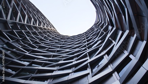 Wallpaper Mural Curvilinear Architectural Facade Torontodigital.ca