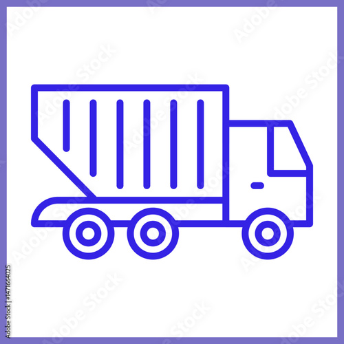 Dump Truck icon design