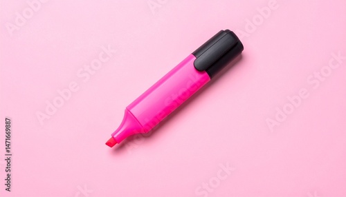 pink marker on a pink background