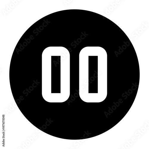 pause icon for illustration