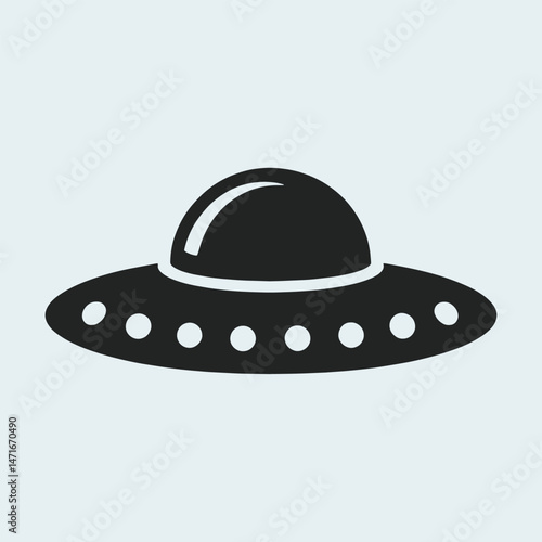 UFO Icon vector