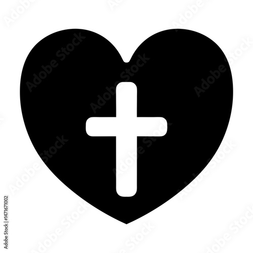 health insurance heart icon
