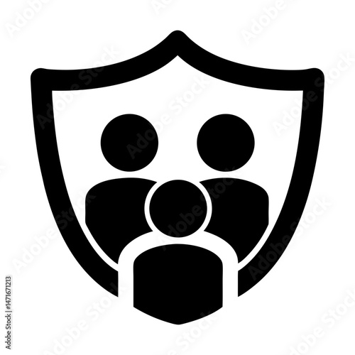 life insurance family icon
