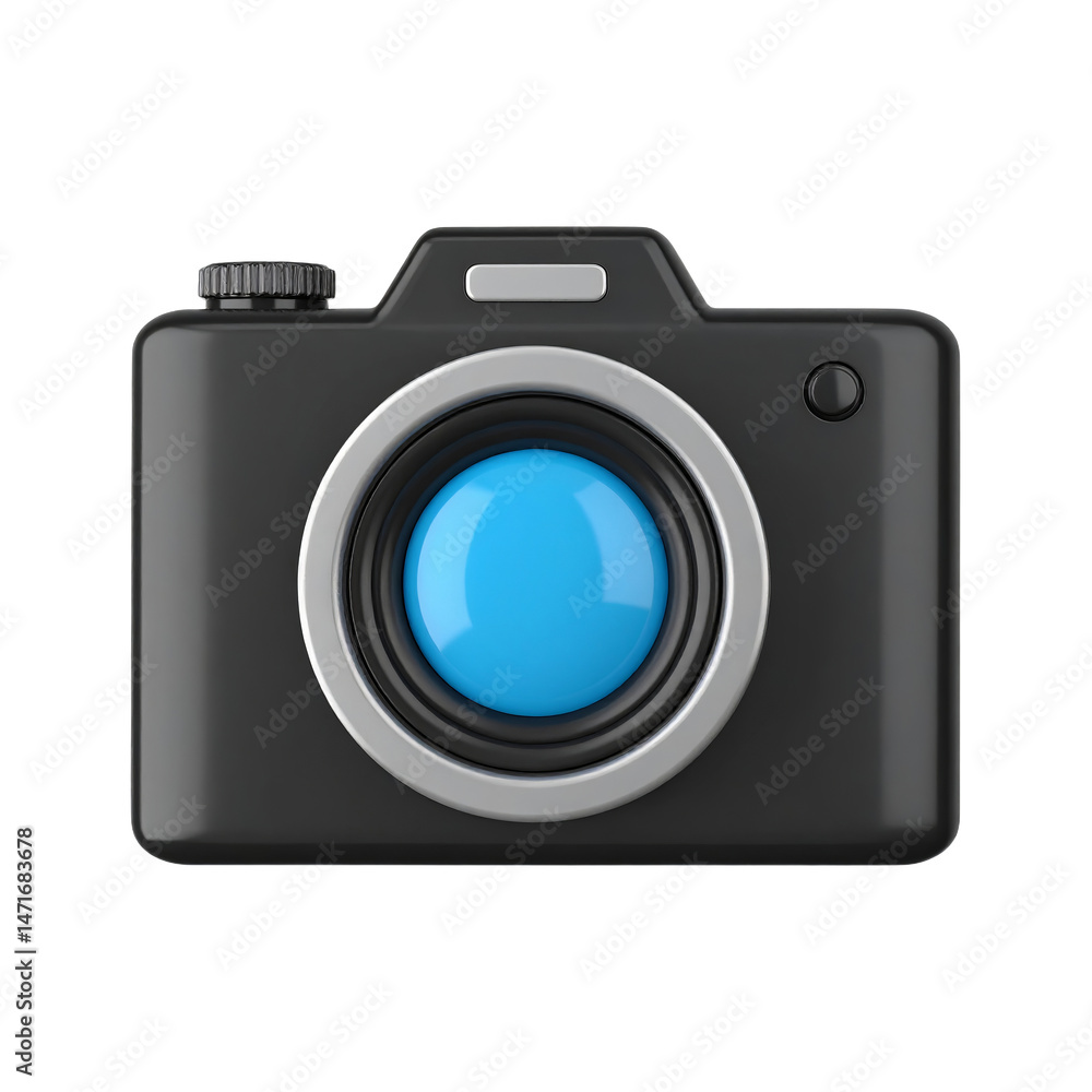 Camera Icon Photography Lens Digital Photo Image Isolated Transparent Background PNG