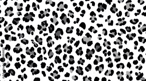 Abstract leopard print pattern