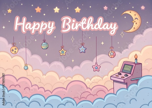 baby birthday invitation