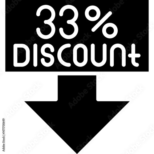 Discount Icon Vector Element