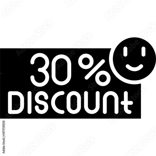 Discount Icon Vector Element