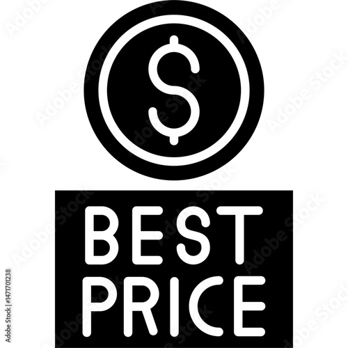 Best Price Icon Vector Element