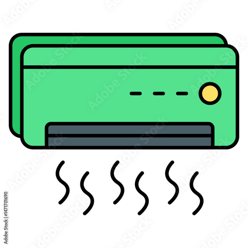 Vector Real Estate and Properties Color Outline Icons and Illustrations Pack