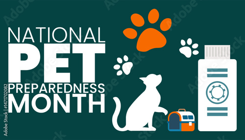 National Pet Preparedness Month, Plan Ahead, Protect Your Pets