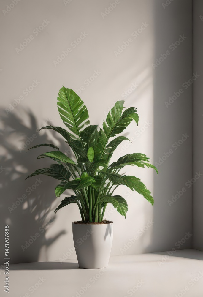 Open magazine mockup, realistic plant shadows, customizable background, design element, clean Open magazine mockup, realistic plant shadows, customizable background, design element, clean