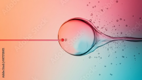 Wallpaper Mural A side-by-side comparison of fresh vs frozen embryo transfers in IVF, with labeled images of laboratory procedures and real patient experiences, Torontodigital.ca