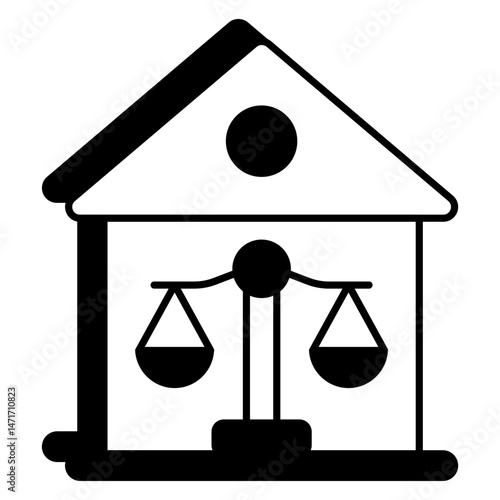 Vector Real-estate and Property Glyph Icons Pack and Illustrations 