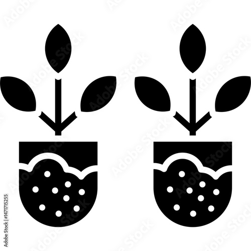 Plastic Bottle Icon Vector Element