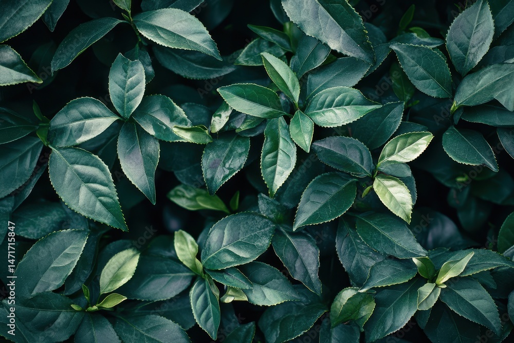 Lush green foliage texture Lush green foliage texture