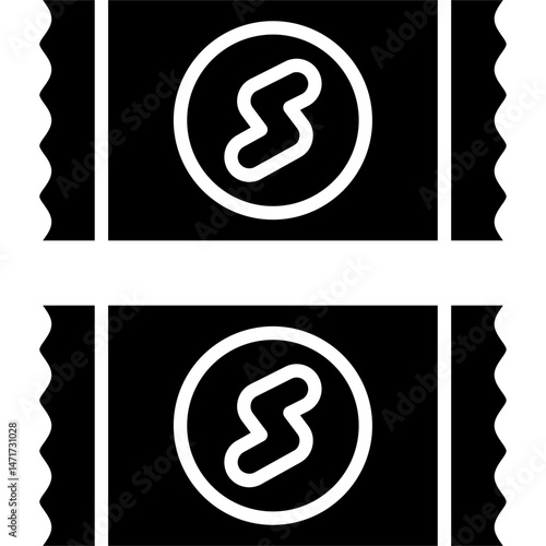 Energy Bar Icon Vector Element