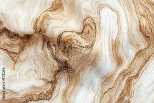 Abstract flowing wood grain texture
