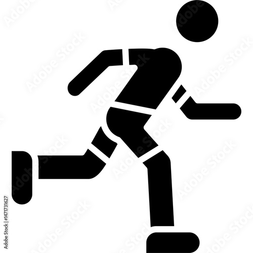 Runner Icon Vector Element