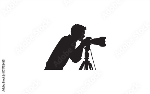 photographer with camera