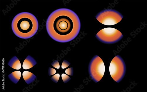 Quantum physics illustration