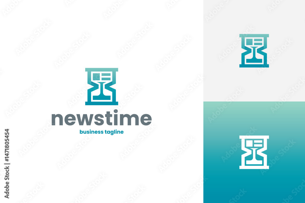 news time logo vector news time logo vector