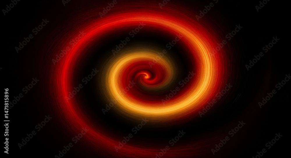 Red and Black Abstract Spiral Light Effect
Red and Black Abstract Spiral Light Effect