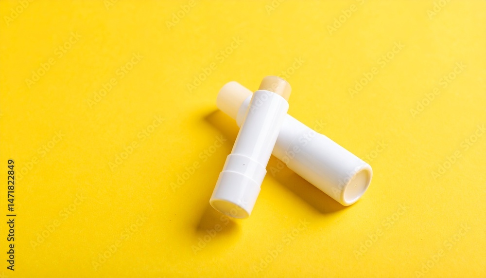 Naklejka premium リップクリーム