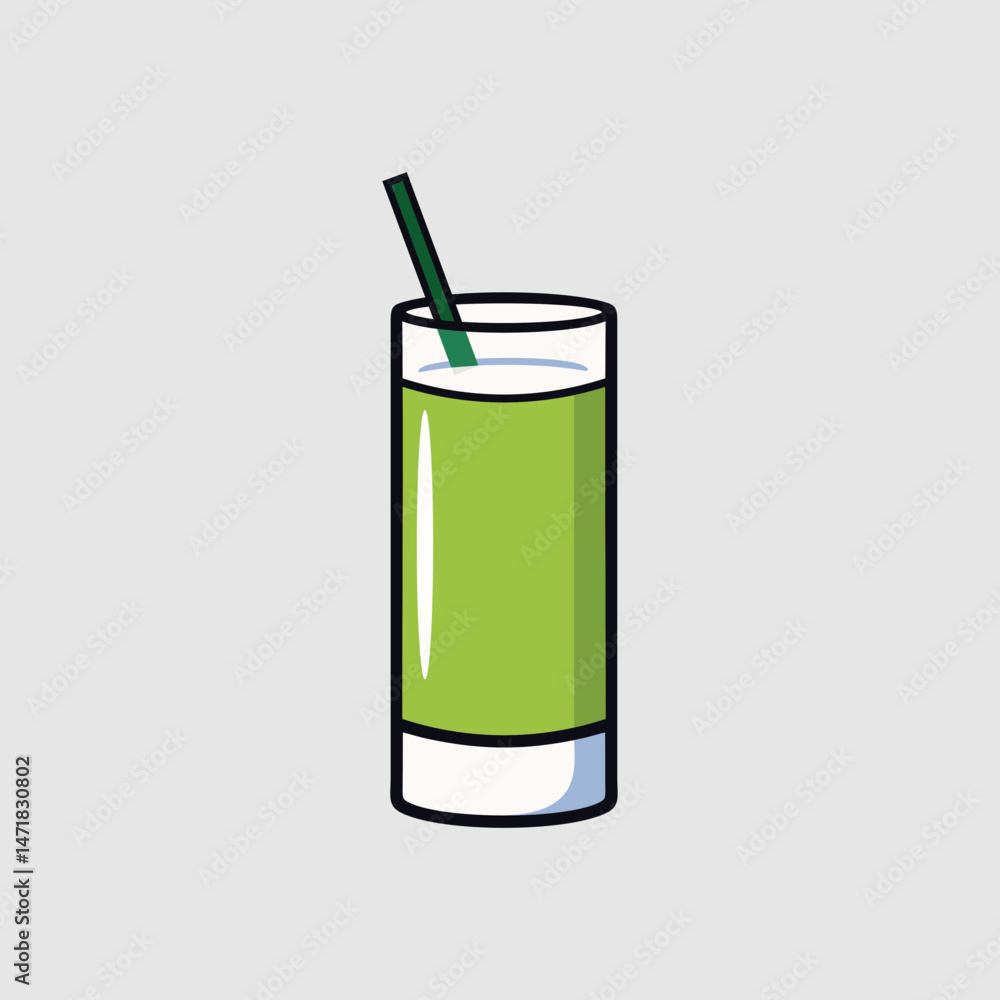A glass of mojito with fresh mint and lime A glass of mojito with fresh mint and lime