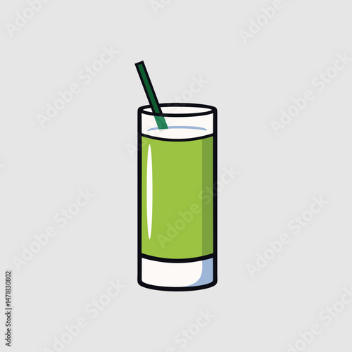 A glass of mojito with fresh mint and lime