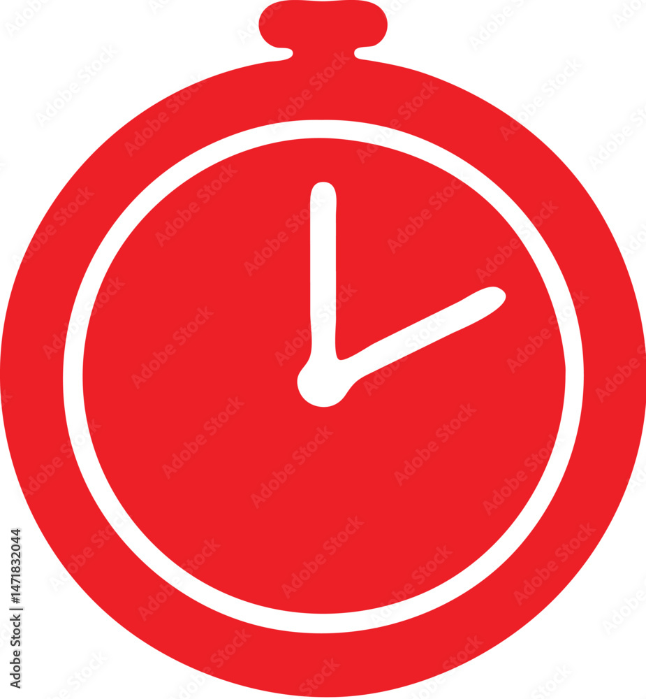 Clock icon for web and mobile. Adobe Illustrator Artwork. Clock icon for web and mobile. Adobe Illustrator Artwork.