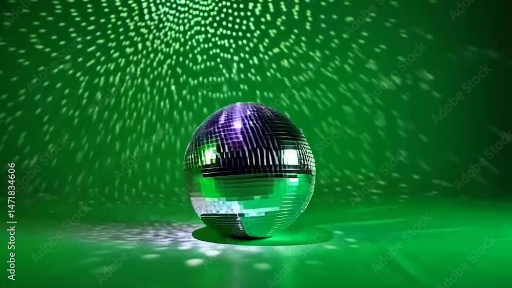 Spinning Disco Ball – Small Disco Ball Slowly Rotating on Green Screen, Casting Reflections for a Party Vibe
Spinning Disco Ball – Small Disco Ball Slowly Rotating on Green Screen, Casting Reflections for a Party Vibe
