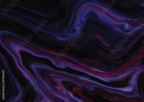 This vector graphic showcases an abstract marble design, featuring flowing swirls, veins, and smooth gradients that emulate natural marble’s elegance. The artwork exudes sophistication and modernity.